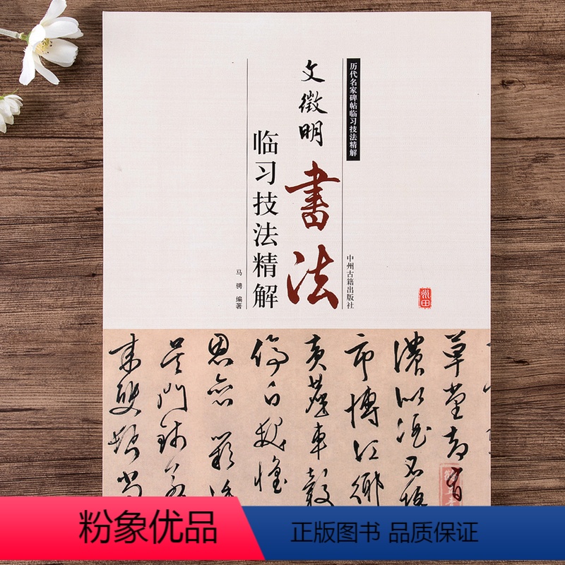 [正版]文徵明书法临习技法精解 历代名家碑帖 行书咏花诗 自作诗卷行草千字文 文征明书法入门教程 毛笔书法临摹字帖