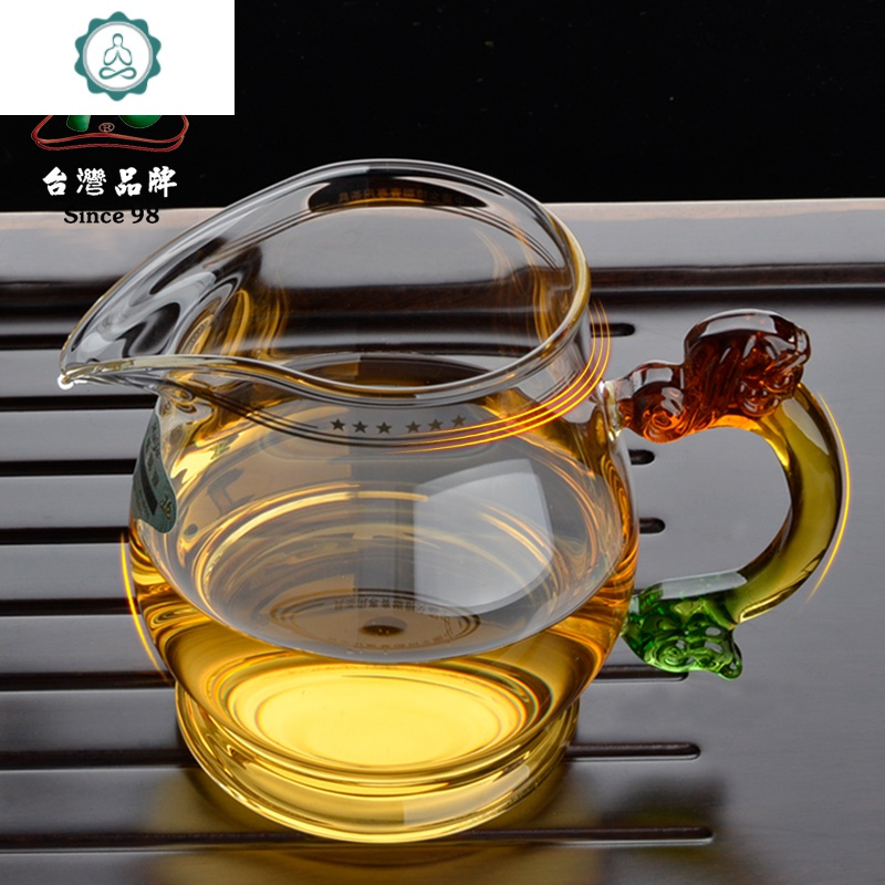 封后 Fenghou 家居器皿台湾公道杯带茶漏套装家用加厚玻璃茶海分茶器茶叶过滤网茶具封后单公杯400 茶色 龙把 送玻璃茶漏 价格图片品牌报价 苏宁易购杰伦家居专营店
