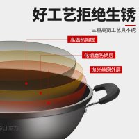 [好货推荐]龙力电炒锅铸铁锅家用电蒸锅多功能电锅 多功能炒煮炒菜锅蒸煮一体锅电火锅 32cm无笼