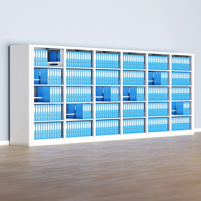 易企采 【 双面一列六组】200*550*45CM 办公室资料储物文件柜 单位 :组