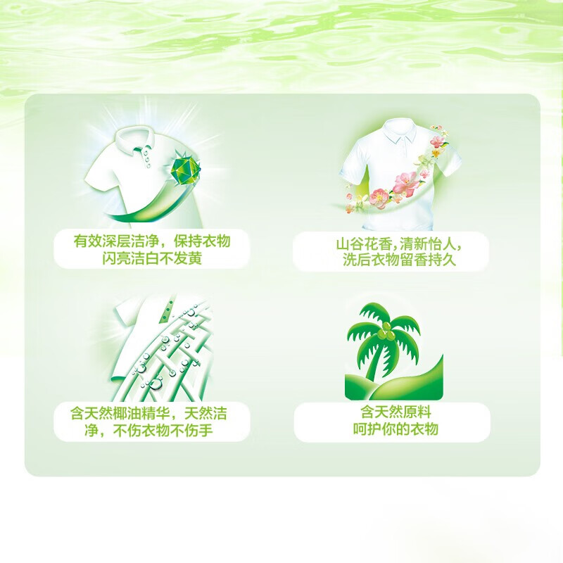 立白 洗衣皂植物皂 除菌除螨深层洁净衣物 232g1块*6块[植物除菌皂]高清大图