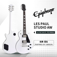 epiphone易普锋电吉他Les Paul Studio初学入门电吉他象牙白色