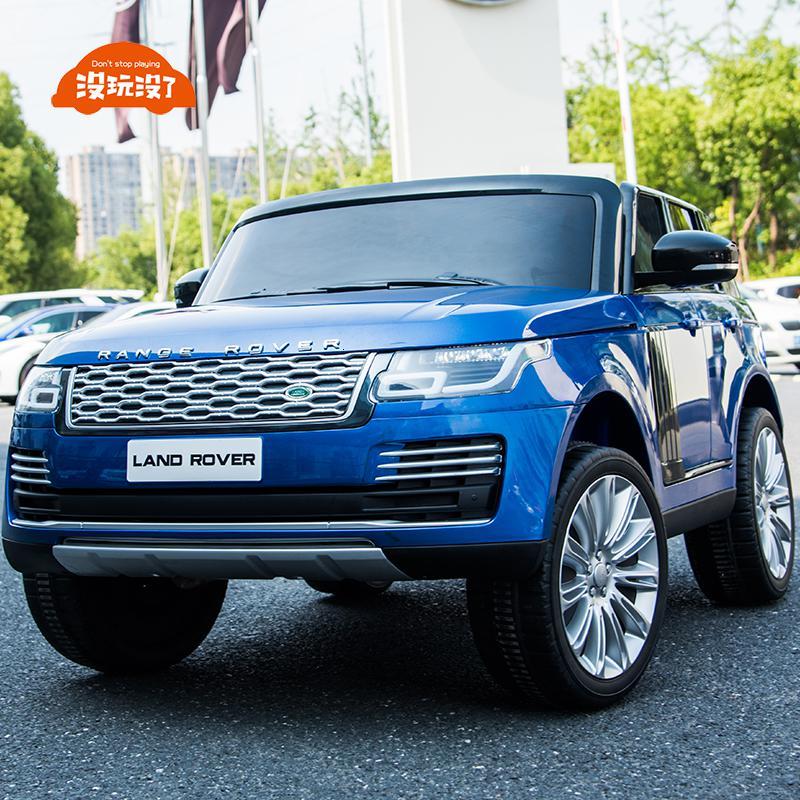 路虎揽胜儿童电动汽车可坐大人双人坐超大遥控四轮宝宝玩具越野车视频