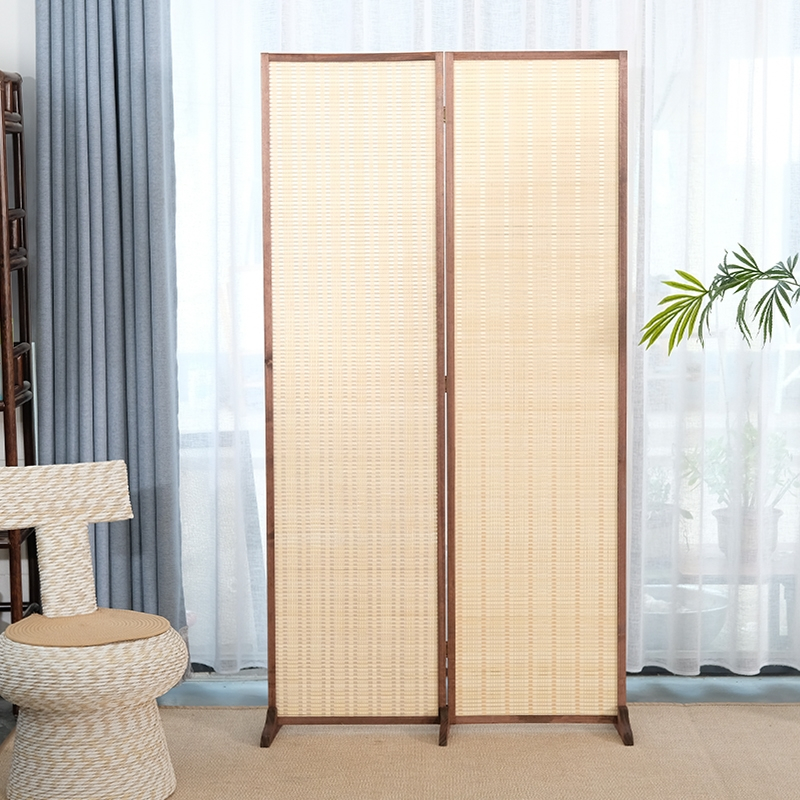 藤印象简易屏风隔断挡板中式座屏进门玄关
