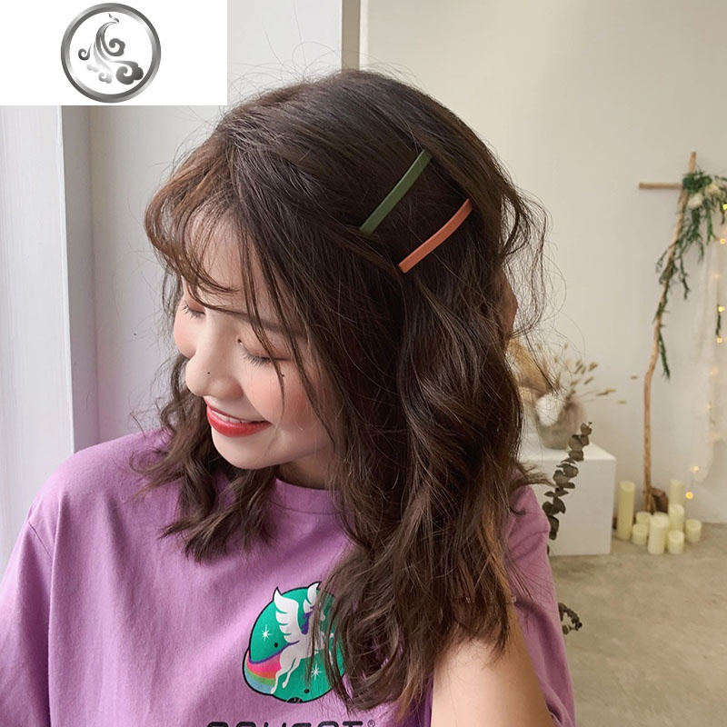 发夹后脑勺头饰头发夹子网红碎发顶夹简约风一字夹气质发卡刘海jimi