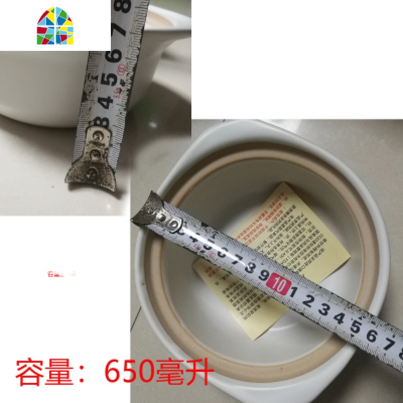 砂锅可高温家用明火陶瓷煲土锅熬粥炖锅黑色煲汤浅锅石锅 FENGHOU 55号650ml有盖高清大图