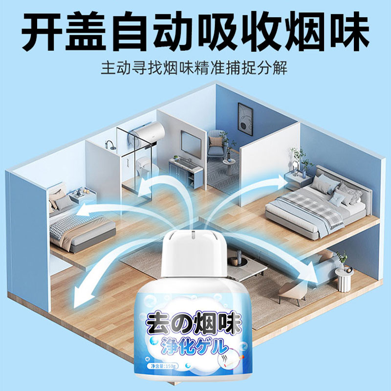 除烟味神器室内卧室净化二手烟味祛车内空气去除异味净烟吸烟魔盒高清大图