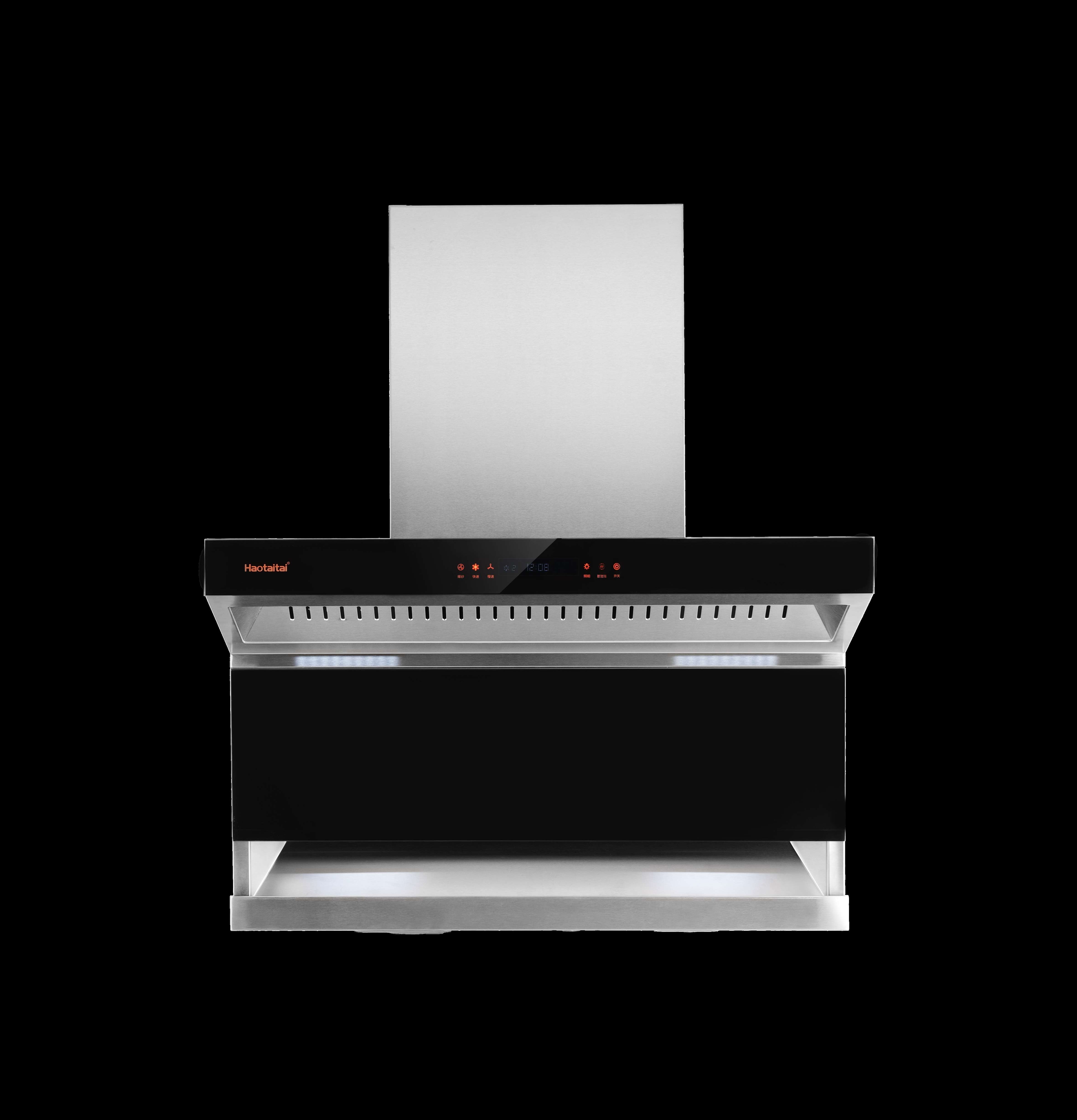 haotaitai好太太油烟机k8606"7字机"跨界造型,顶侧双吸除油烟,油烟无