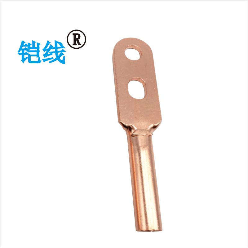 铠线 金具 铜接线端子(双孔) DT-35高清大图