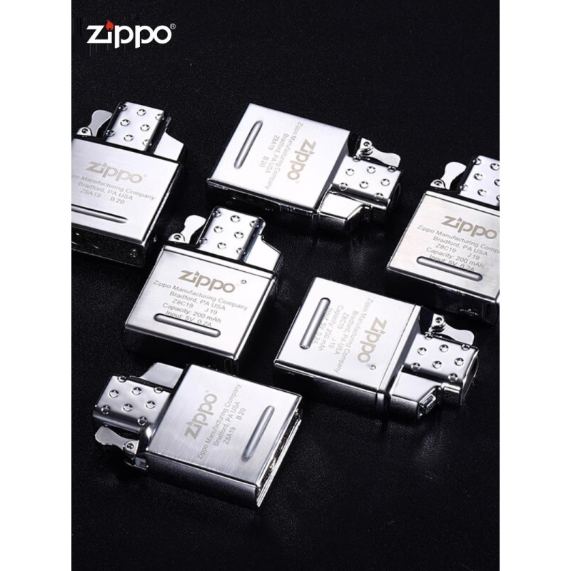 [苏宁自营]Zippo打火机正版充气内胆充电电弧防风正品配件zipoo常规机芯内胆