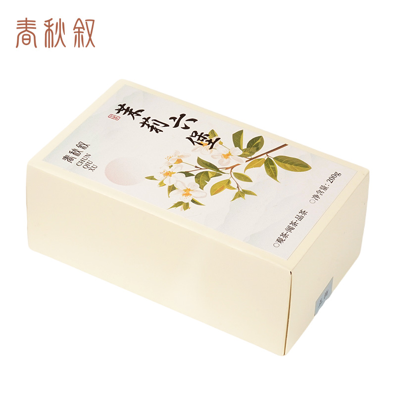 春秋叙 茉莉六堡茶 200g/盒高清大图