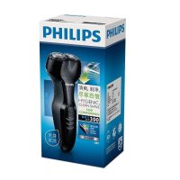 飞利浦（PHILIPS） 电动剃须刀 S301/02 双刀头刮胡刀 充电式全身水洗