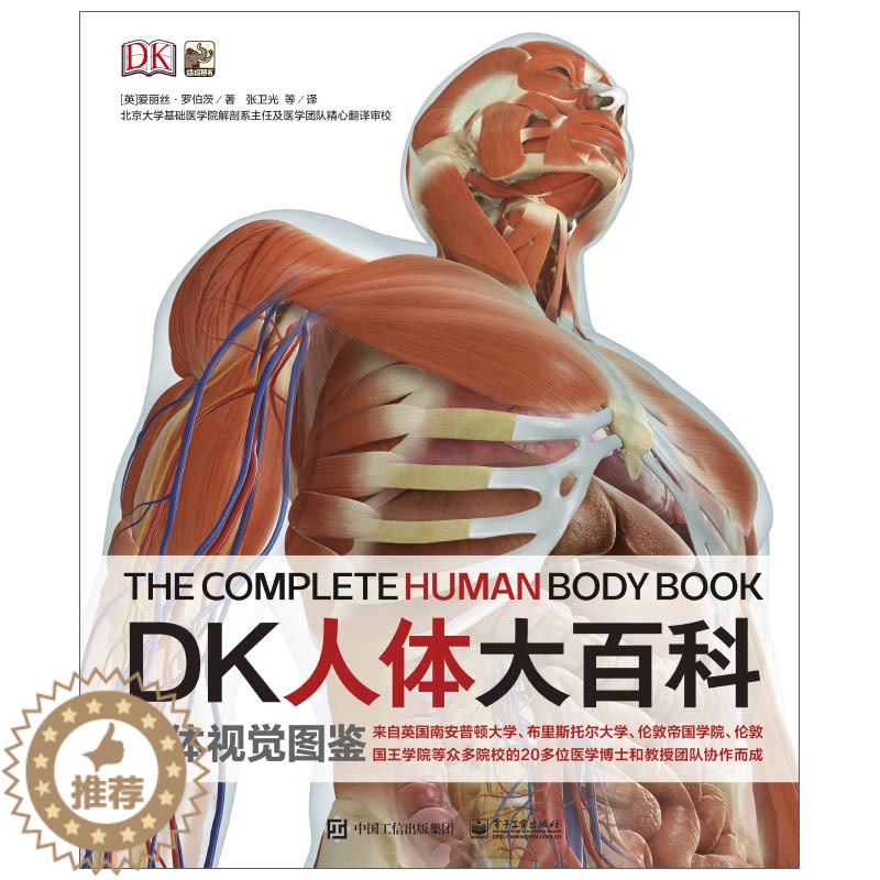 【醉染正版】DK人体大百科7岁+ 图解人体奥秘大百科全书 人体学 正常人体结构书 生活百科全书 青少年科普知识书籍 憨爸