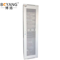 博扬MDF音频配线总架专用机柜47U 适配普天JPX01机柜600*600*2200mm单面支架BY-MDF-6647S