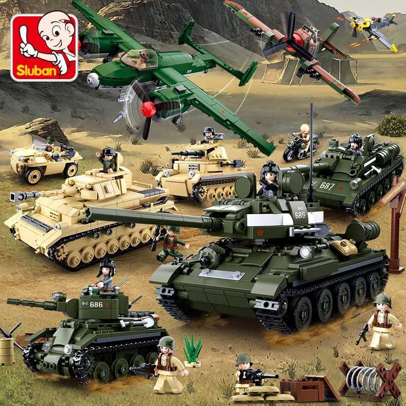 新年积木拼装二战玩具82型“水桶”两栖吉普车M38-B0690 M38-B0692梅塞施密特战斗机高清大图