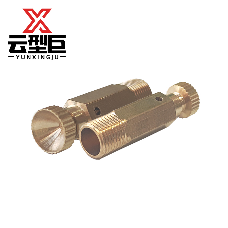 云型巨 暖气片铜跑风手捻放气阀 暖气片配件 铸铁暖气片配件 M10 单位:个高清大图