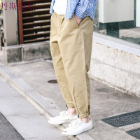 东京衣柜男装日系原创百搭工装宽松休闲裤青年潮流直筒长裤男裤子