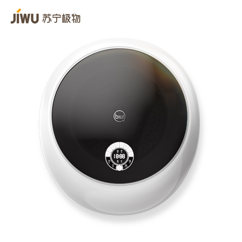 苏宁极物小Biu 3公斤 迷你洗衣机 家用壁挂式滚筒洗衣机 婴儿宝宝母婴洗 高温煮洗 直驱变频 JWF70302SW