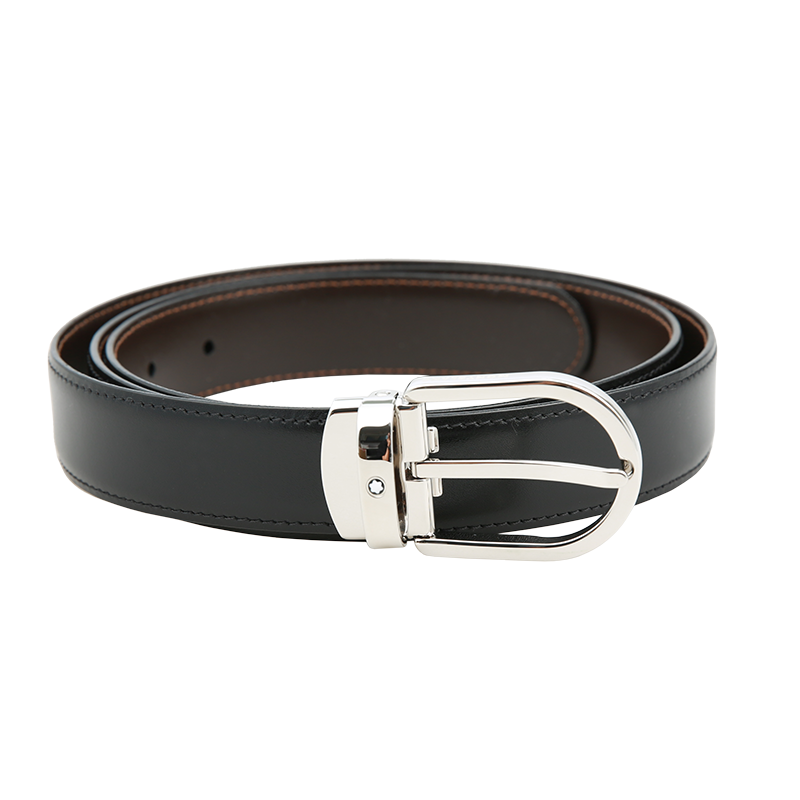 MONTBLANC 万宝龙皮带腰带男士商务休闲 经典款腰带112349/3cm