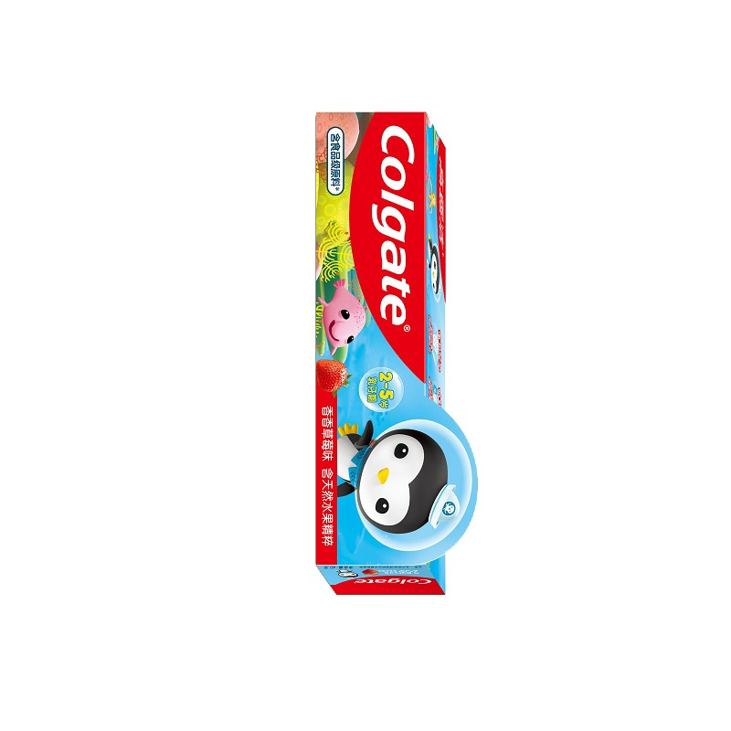 高露洁(Colgate)妙妙刷儿童牙膏(2-5岁) 草莓味40g