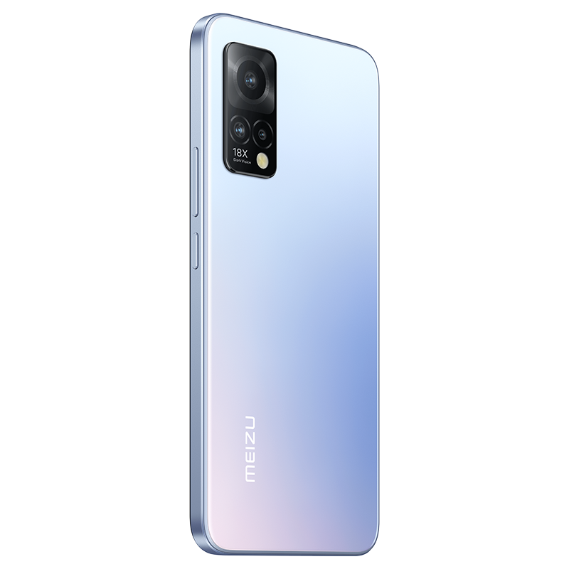 魅族2021年新品旗舰 18X 8GB+128GB 岚 5G 骁龙870 120Hz柔性屏 4300mAh大电池 6400万AI超清三摄 全网通拍照手机