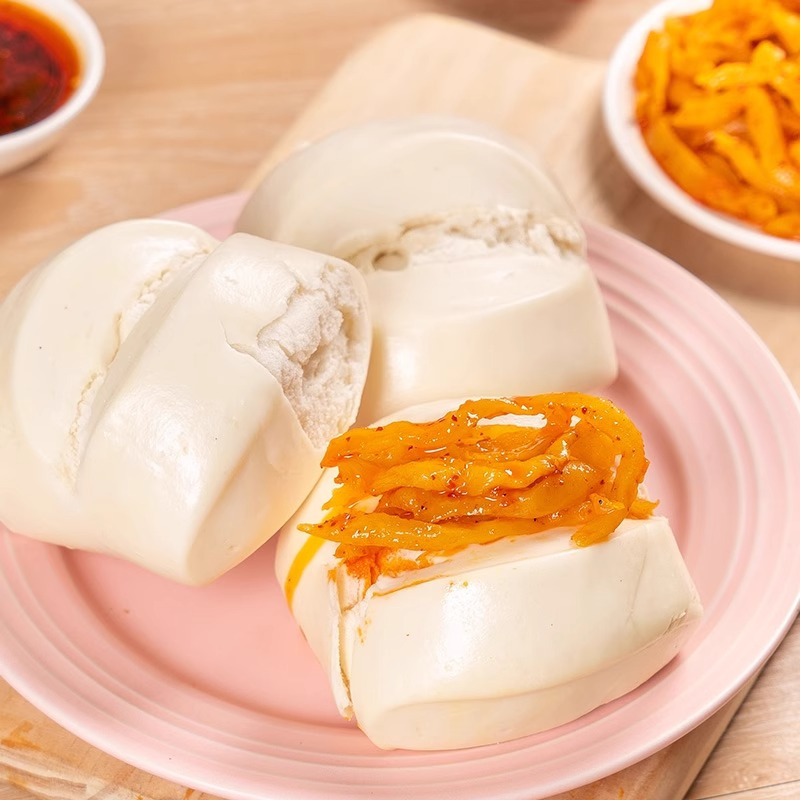 吉香居麻辣香辣萝卜干大头菜榨菜下饭菜咸菜开味小菜四川泡菜52g*4袋