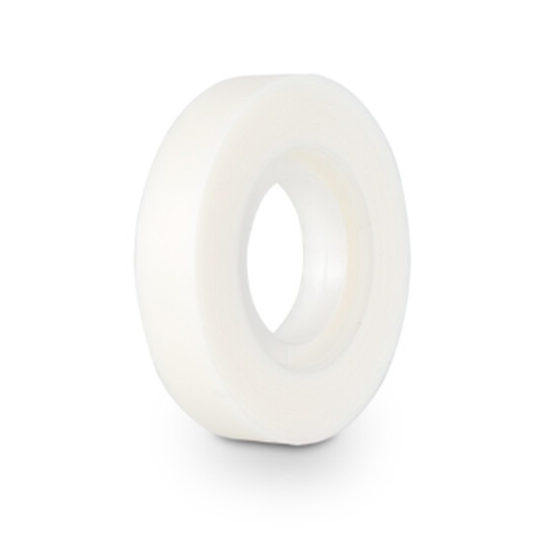 得力30120易撕型隐形胶带10卷18mm*36y50um大卷胶带书隐形修补透明胶带