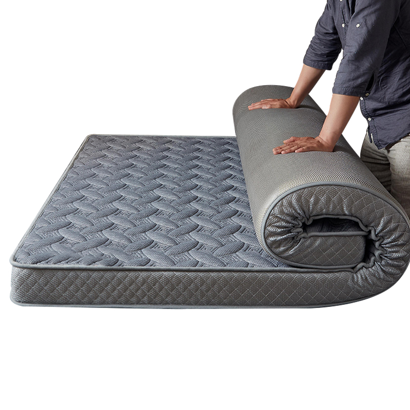 围盛 乳胶床垫 180*200*5cm-柳叶灰 张高清大图