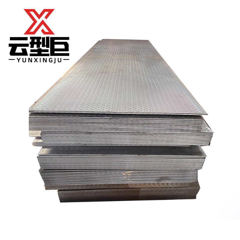 云型巨 镀锌花纹钢板 防滑钢板 2.75mm 单位:kg高清大图