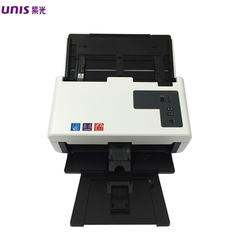 紫光(UNIS) 原装正品Q2240 扫描仪 馈纸式自动送稿高速 A4 60ppm/120ipm