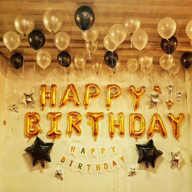 家柏饰(CORATED)生日气球成人浪漫套餐男女生日气球装饰创意惊喜派对生日布置用品