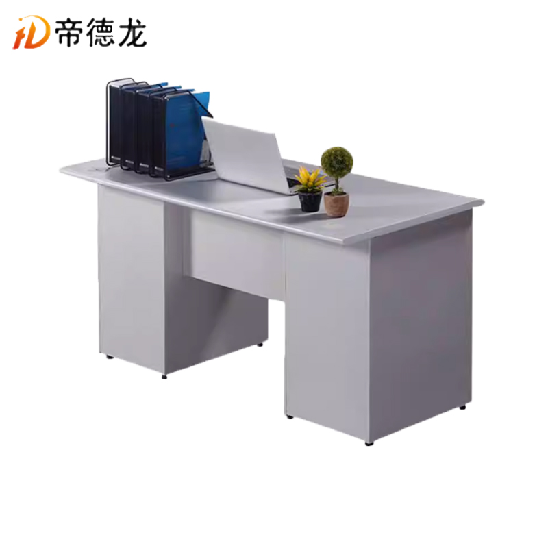 帝德龙二斗二门办公桌职员桌B02 1600*800*750mm高清大图