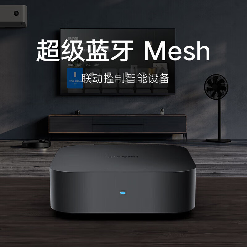 小米(MI) 小米智能家居超级蓝牙Tm Mesh 小米中枢网关高清大图