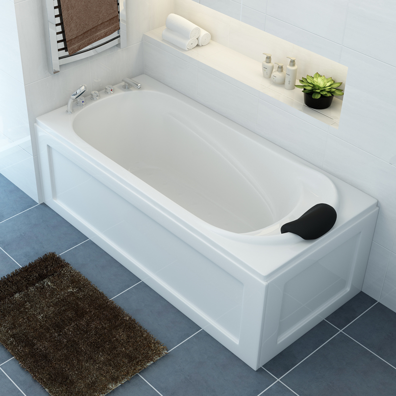 艾吉诺亚克力浴缸家用成人泡澡迷你日式澡盆浴池浴盆小户型卫生间视频