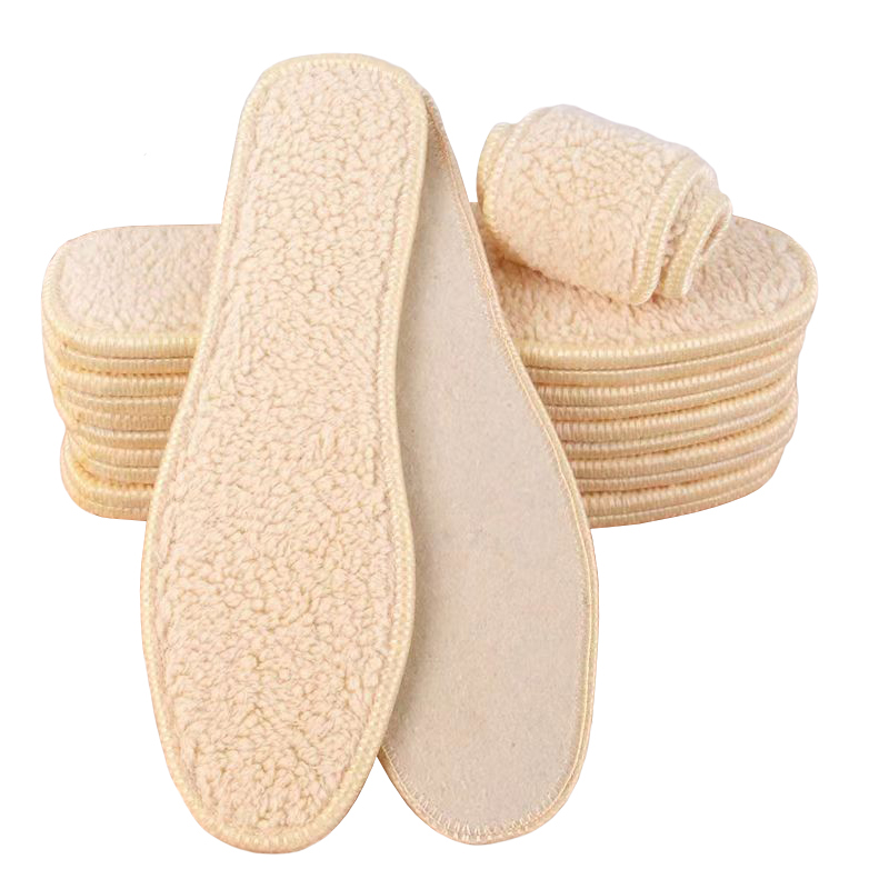 炯毅 羊毛毡鞋垫男女通用保暖吸汗秋冬运动皮鞋垫 鞋垫 暖羊绒 37码 双高清大图