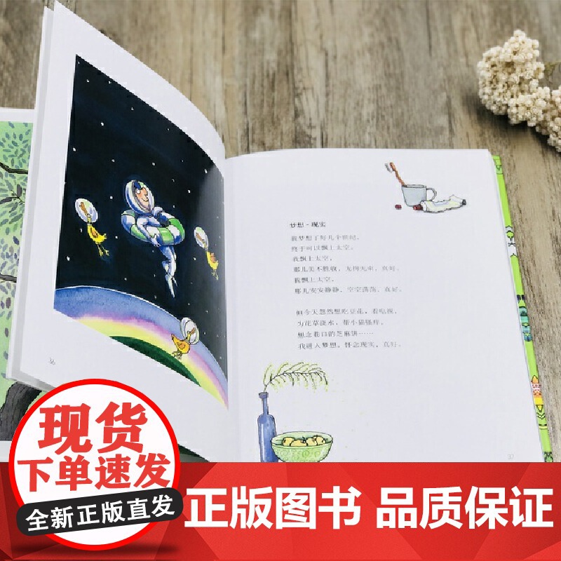 我的心中每天开出一朵花 几米漫画全集正版 幾米创作20周年绘本漫画书籍 几米成人绘本漫画书经典故事书台湾几米中国大地出版高清大图