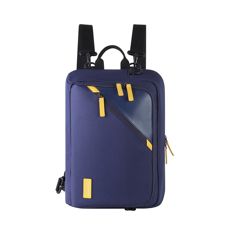 大迈dm3026多用双肩背包深海蓝视频