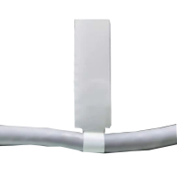 开仰 A4纸线缆标签不干胶标签纸38*25+40mm/30片/张/100张/包 白色(单位:包)