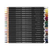 DERWENT PROCOLOUR 24 英国进口得韵 24色专业型彩铅铁盒套装
