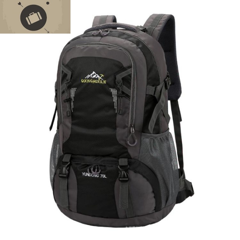 热卖 70l大容量双肩防水旅李背包男长途旅行户背包