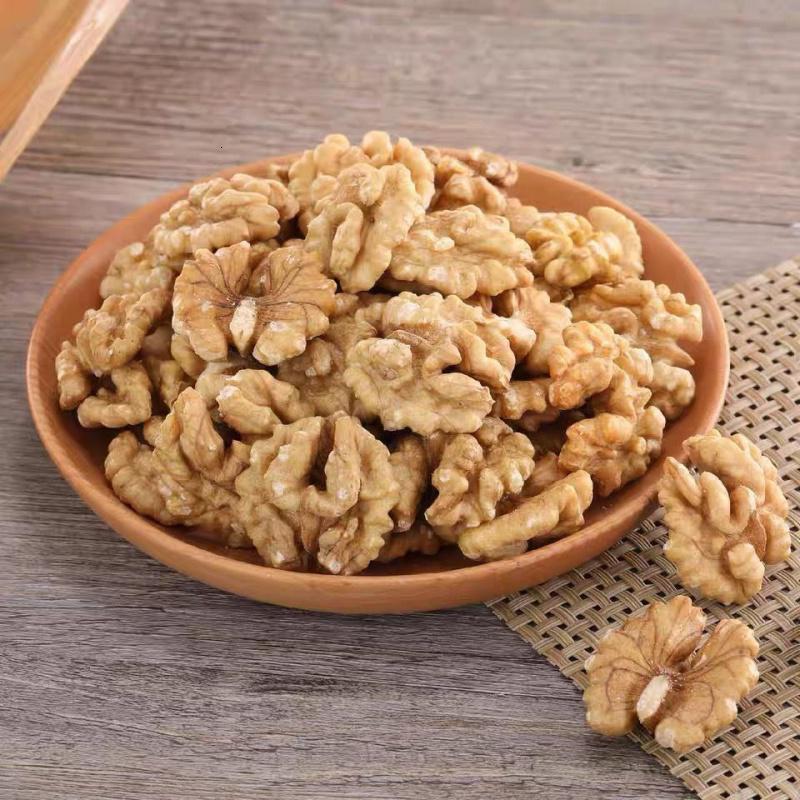 净重250g500g奶香椒盐味无壳纸皮薄壳大核桃仁肉袋装散装零食坚果