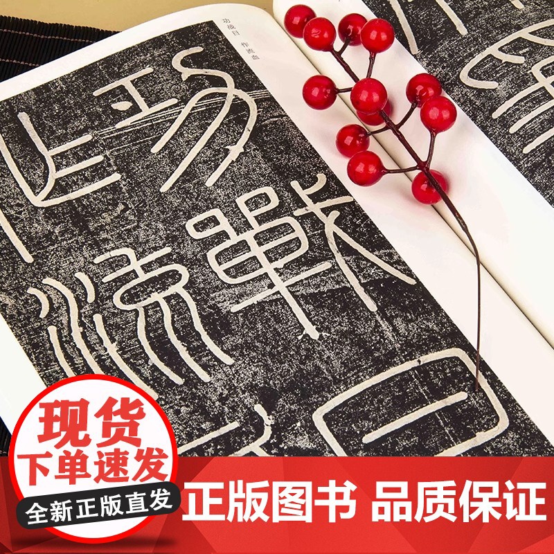 中国历代名碑名帖精选 李斯峄山碑 中华经典碑帖简体旁注小篆碑帖篆书毛笔书法字帖 附局部放大欣赏历代碑帖精粹书法篆刻技法教高清大图