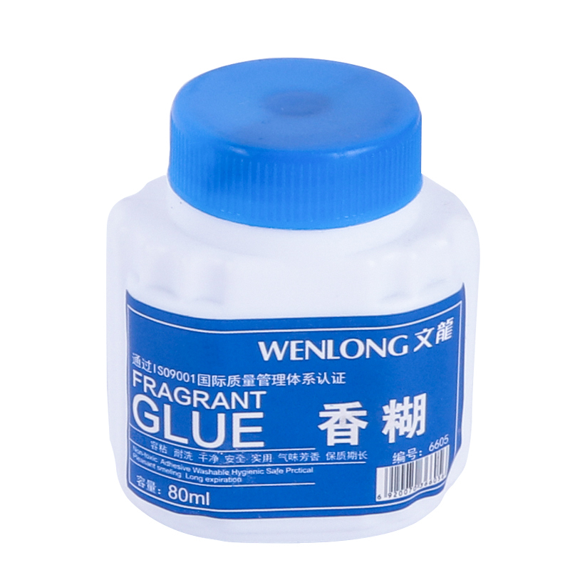 优必利 浆糊 80ml香糊 高粘度胶 办公用品 10瓶装 6605