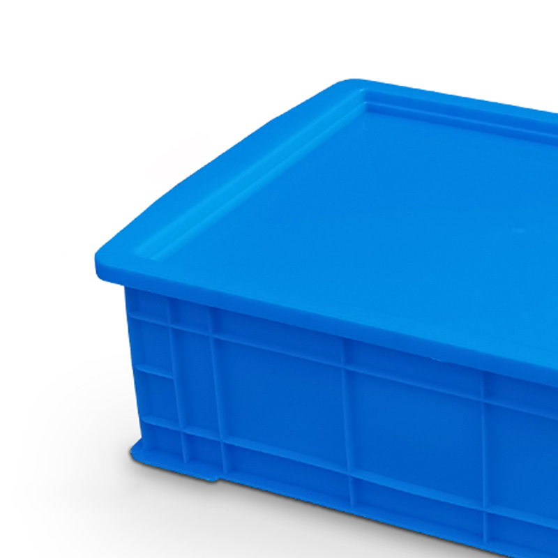 臻远ZY-SNXD-85收纳储物箱长方形物流中转箱带盖子 520*370*165mm高清大图