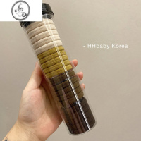 JiMi【HHBABY KR】韩国ins风弹力发圈抖音网红毛巾圈皮筋20根装发绳K 秋冬色20根 均码
