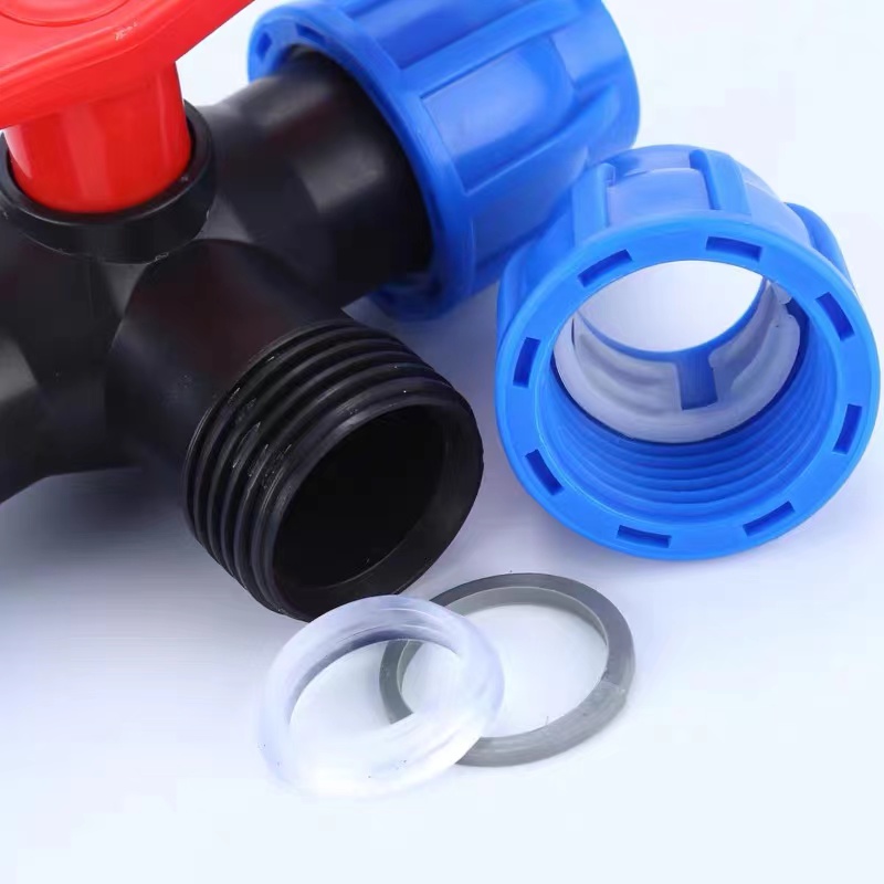 伟鹏双兴 PE快接三通球阀 20黑色(4分) 个高清大图