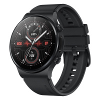 华为(HUAWEI )WATCH GT 2 Pro 智能手表 ECG款 曜石黑 两周续航 运动手表 蓝牙手表