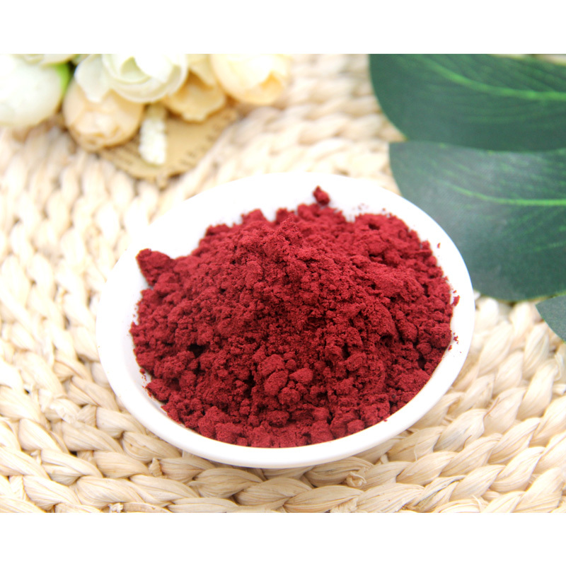 正宗古田红曲粉500g天然食用色素红丝绒蛋糕红曲米粉卤味烘焙原料
