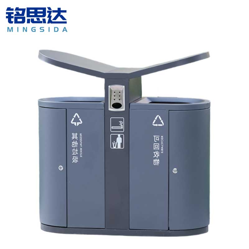 铭思达垃圾桶88*36*95cm个高清大图