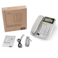 TCL 电话机座机HCD868(17B)TSD (灰白色) (单台装)-(台) 固定电话 办公家用